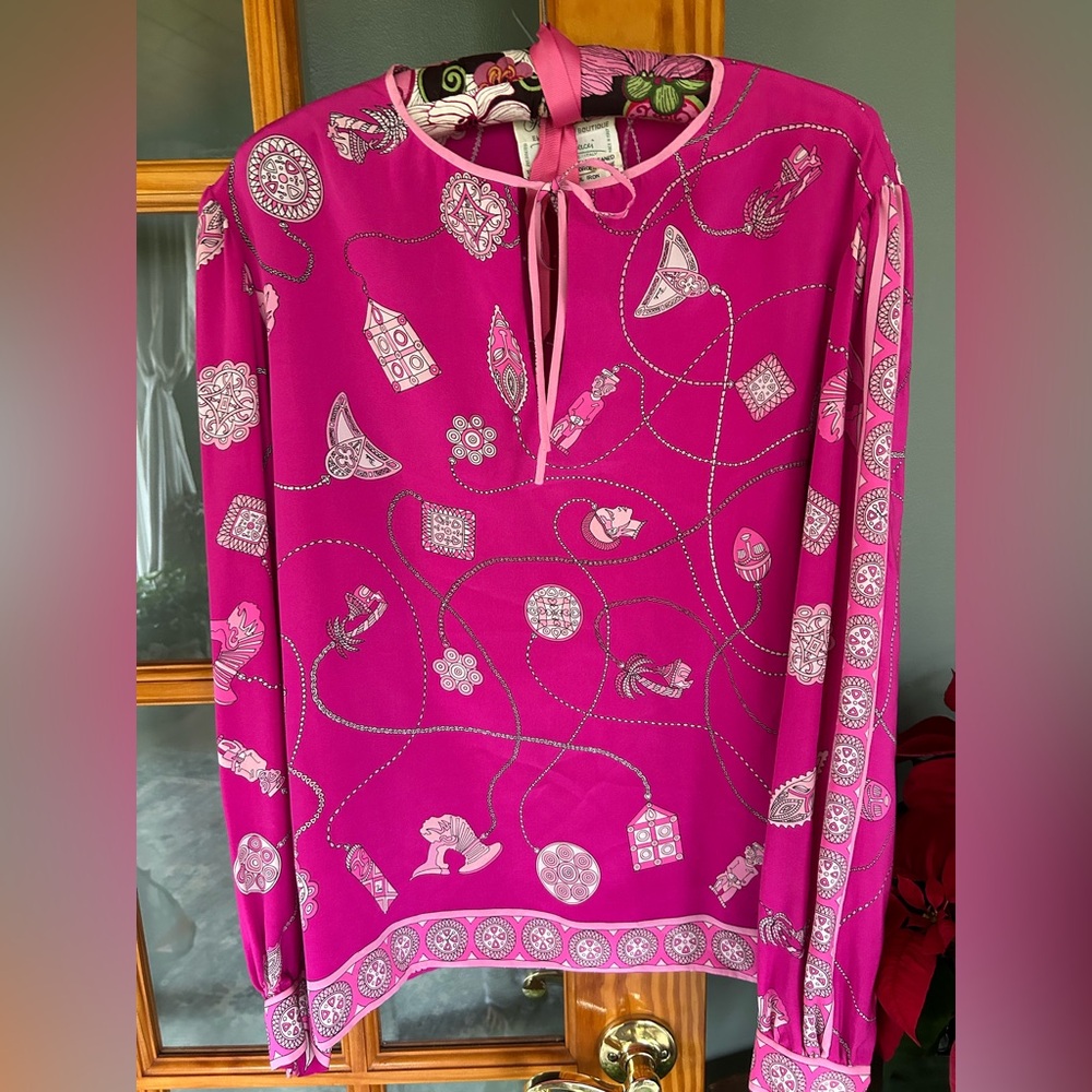 Vintage Emilio Pucci 1970s Blouse
